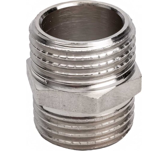 Ниппель STI  Ду15 (1/2") никелированный D270-04971