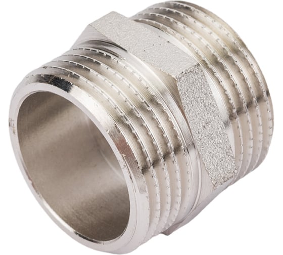 Ниппель STI  Ду25 (1") никелированный D270-04973