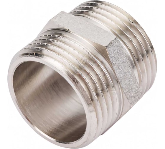 Ниппель STI  Ду25 (1") никелированный D270-04973
