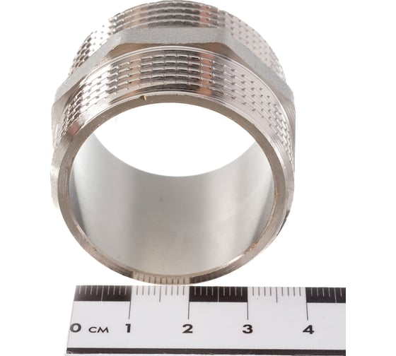 Ниппель STI  Ду32 (1 1/4") никелированный D270-04974