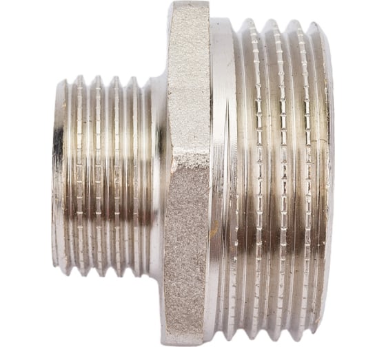 Переходной ниппель STI 1" х 1/2" никелированный D270-04982