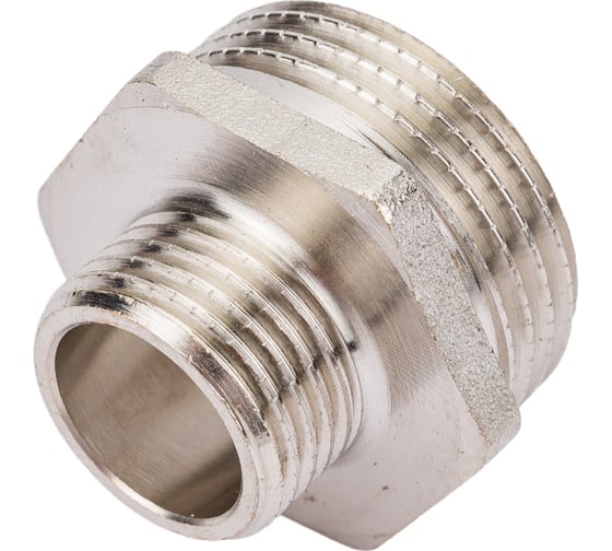 Переходной ниппель STI 1" х 1/2" никелированный D270-04982