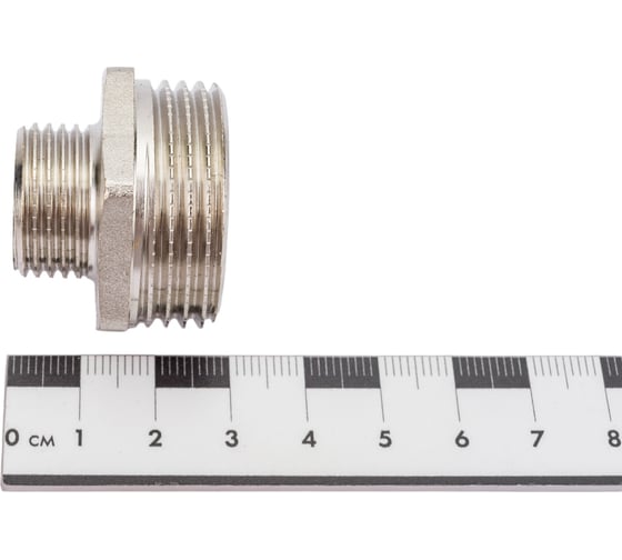 Переходной ниппель STI 1" х 1/2" никелированный D270-04982