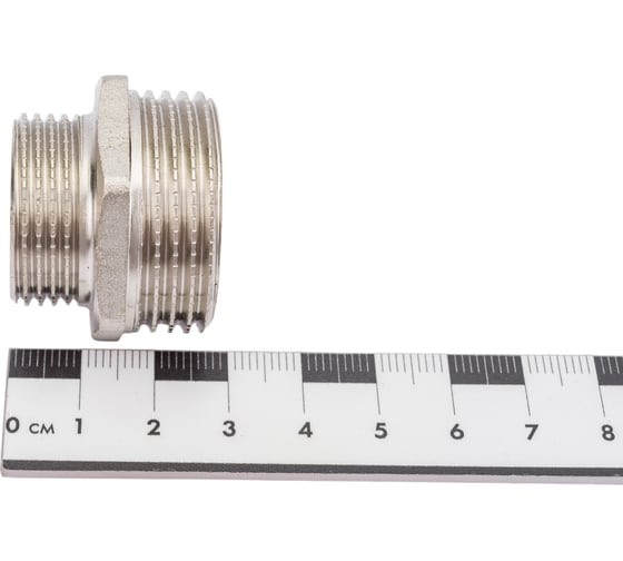 Переходной ниппель STI 1" х 3/4" никелированный D270-05054