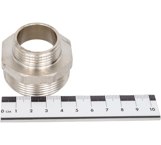 Переходной ниппель STI 1 1/2" x 1" никелированный D270-04977