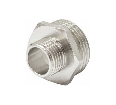 Переходной ниппель STI 1 1/2" x 3/4" никелированный D270-04978
