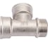 Тройник STI латунный Ду20 (3/4") В-В-Н никелированный D270-05068 1