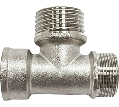 Тройник STI 1/2" В-Н-Н никелированный 3507