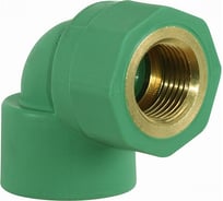 Комбинированный угол Banninger полипропиленовый, зеленый, 25x1/2 ВР 7R21074311