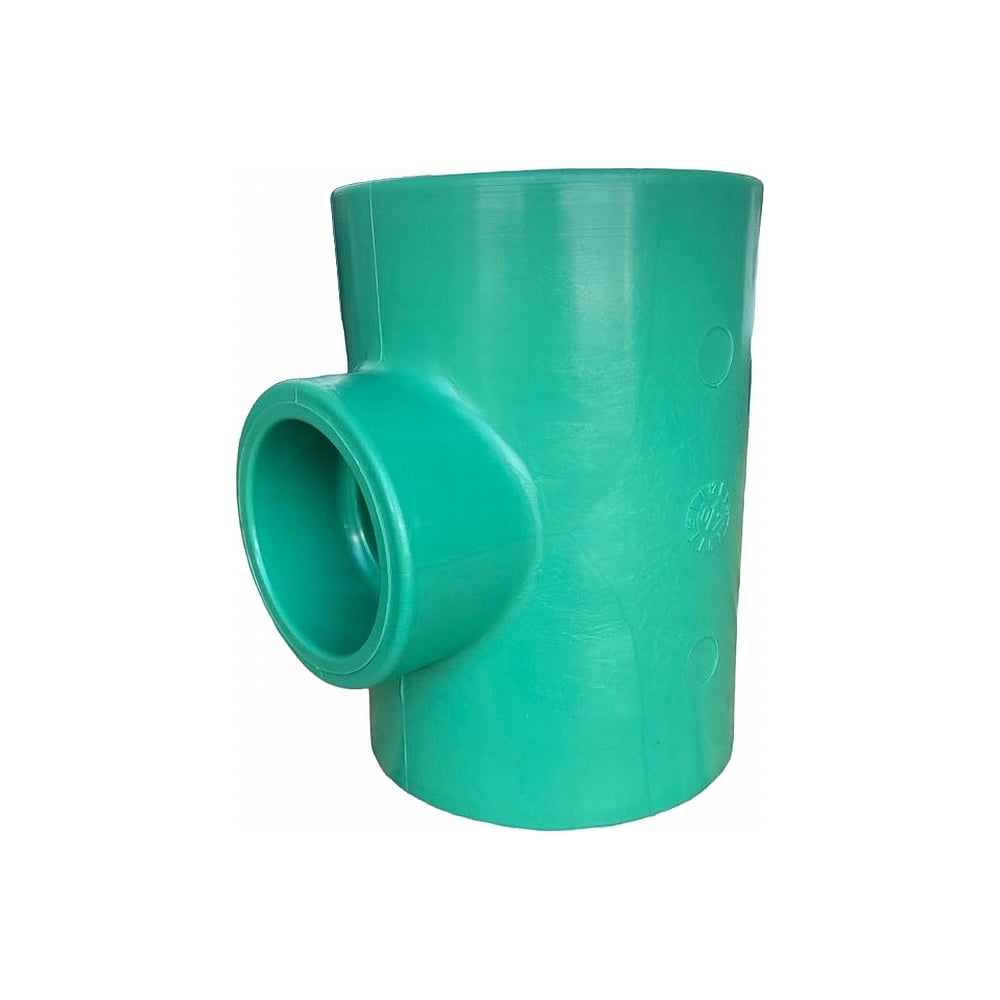 Переходной тройник Banninger полипропиленовый, зеленый, 75x50x75 мм ...