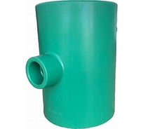 Переходной тройник Banninger полипропиленовый, зеленый, 75x25x75 мм 7521120711