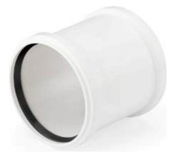 Муфта REHAU 90 PP полипропилен, двухраструбная 11233441001