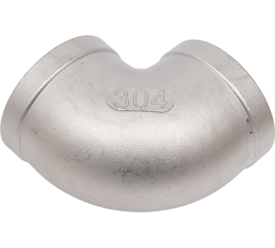 Отвод TITAN LOCK 90, нержавеющая сталь (уголок) ВР/ВР, 2" AISI304 TL200ELFF