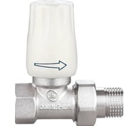 Радиаторный кран DOUBLE-LIN прямой, резьбовой латунный, Ду=3/4" LL3050A (3/4")