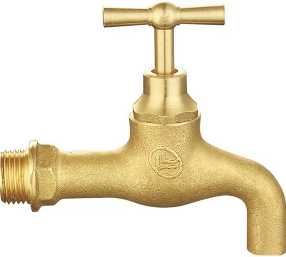 Водоразборный резьбовой вентиль DOUBLE-LIN латунный 3/4" LL2054 (3/4") 1