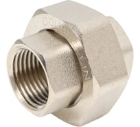 Сгон американка DOUBLE-LIN резьбовой, латунный, прямой В/В 1/2" LL6023 (1/2")