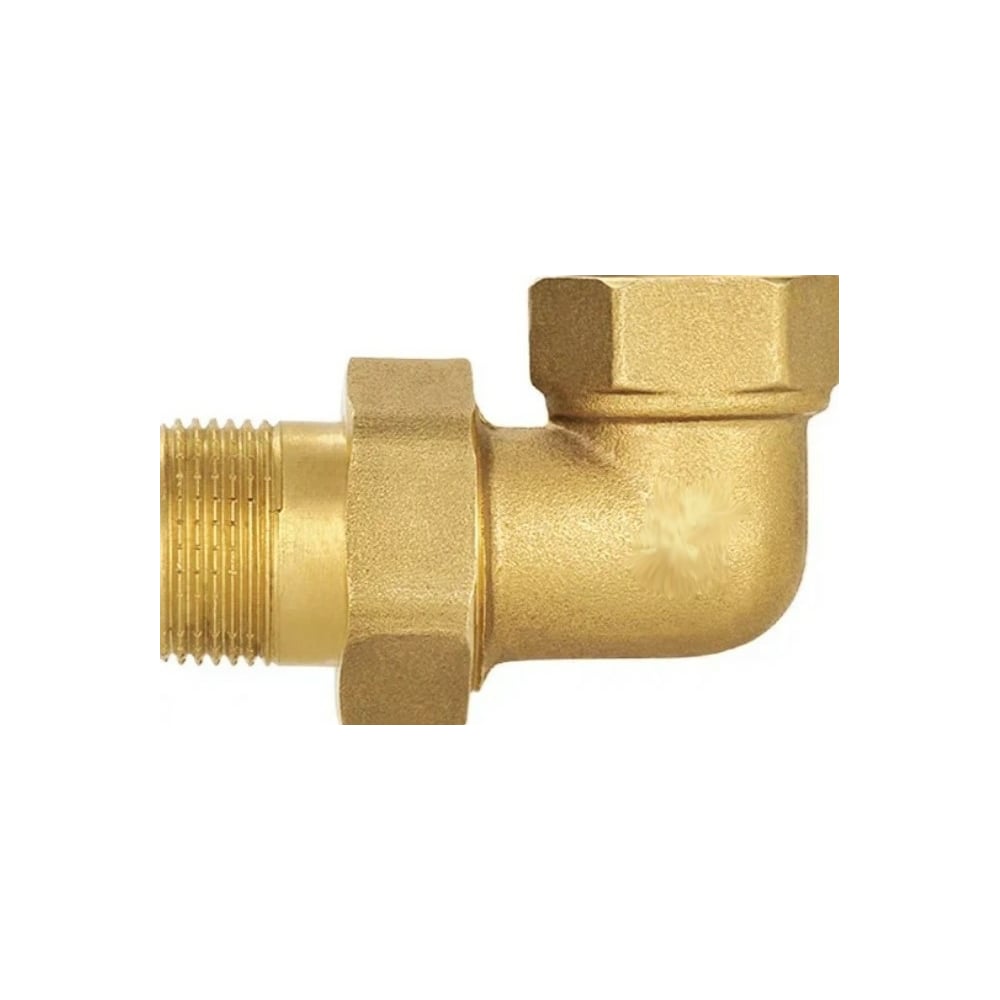 Сгон американка DOUBLE-LIN резьбовой, латунный, угол Н/В 1/2" LL6049 (1 ...