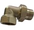 Сгон американка резьбовой DOUBLE-LIN латунный никелированный угол Н/В 1/2" LL6049 (1/2") 1