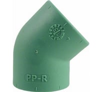 Угол Banninger полипропиленовый, зеленый, 45 гр x 75 мм 7411124511