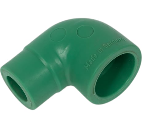 Угол Banninger полипропиленовый, зеленый, вн-нар - 90 гр x 32 мм 7412089011