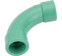 Плавнозагнутый угол Banninger полипропиленовый, зеленый, 90 гр x 25 мм 7421070911