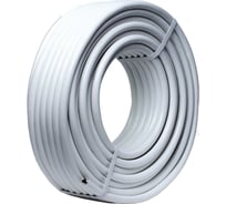 Труба гофр. нерж. сталь Kofulso с полиэтил. покр.20П белая 20 мм (бухта 30м) 20П белая бухта 30м