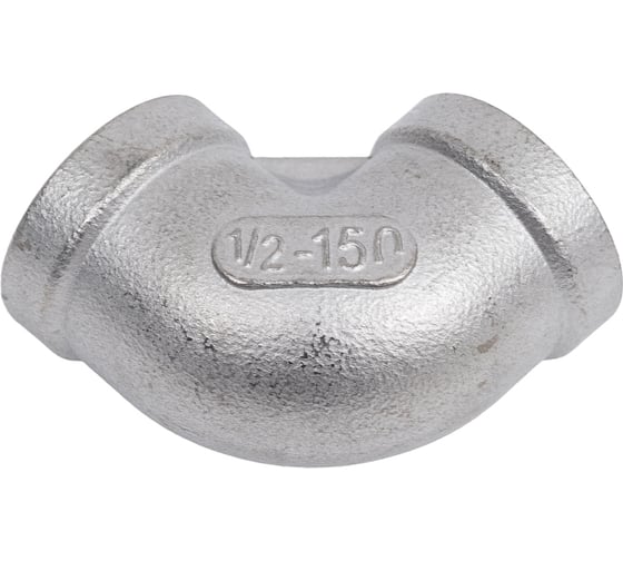 Отвод TITAN LOCK 90 градусов, нержавеющий (уголок) ВР/ВР 1/2" AISI304 TL050ELFF