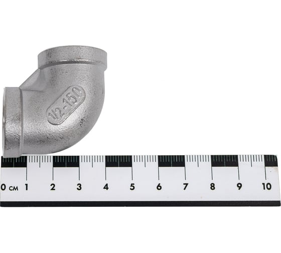 Отвод TITAN LOCK 90 градусов, нержавеющий (уголок) ВР/ВР 1/2" AISI304 TL050ELFF