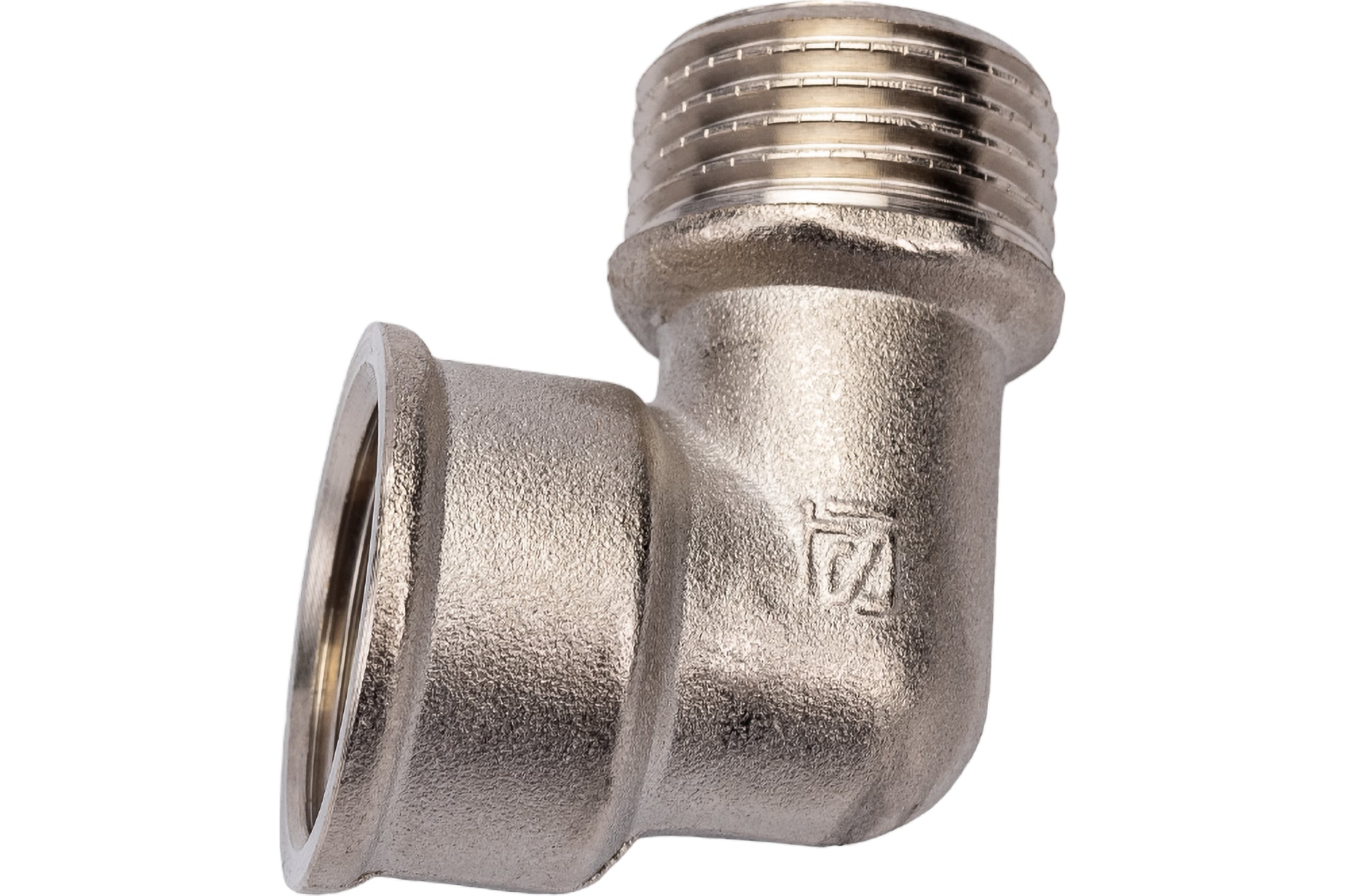 Уголок 1/2" шш никель FNL071 FITTAP