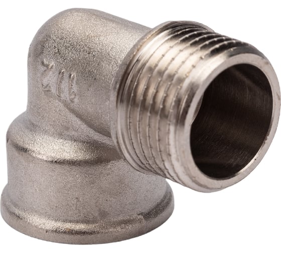 Угольник STI 1/2" ВР/НР никелированный 767 1