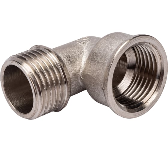 Угольник STI 1/2" ВР/НР никелированный 767