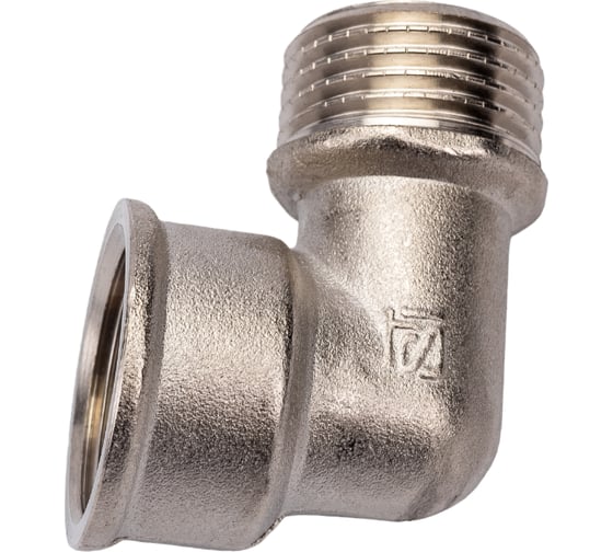 Угольник STI 1/2" ВР/НР никелированный 767