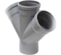 Крестовина ДИГОР 110/110/110, угол 45, для внутренней канализации SICR110/110/110A45