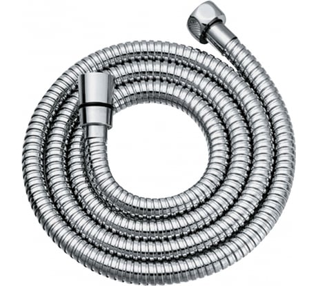 Душевой шланг Gappo G44 150 см, двойная оплетка, усиленный, хром 549531
