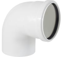 Отвод ДИГОР ЛЮКС 110, угол 87, для внутренней канализации SIEL110A87HT