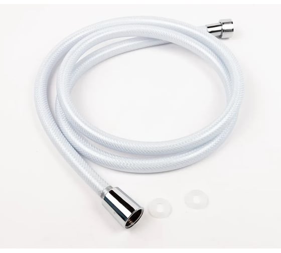 Шланг для душа TUBOFLEX 1.5 м ПВХ (белый) ШДПВХTF15белый 4620759669646