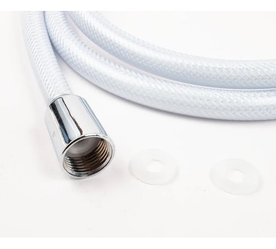 Шланг для душа TUBOFLEX 1.75 м ПВХ (белый) ШДПВХTF175белый 4620759669721