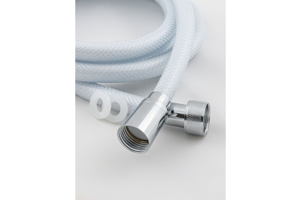 Шланг для душа TUBOFLEX 2 м, ПВХ, белый ШДПВХTF200белый - выгодная цена ...