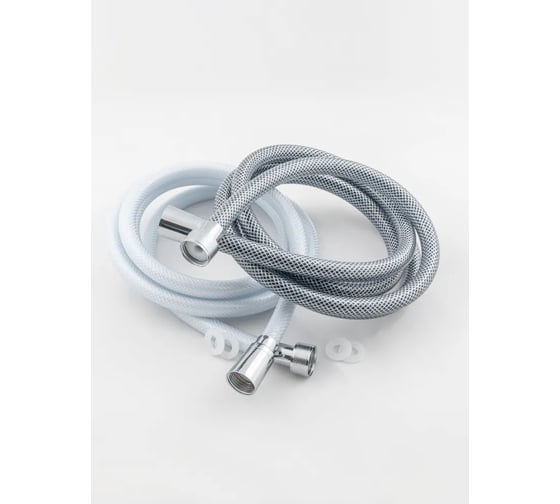 Шланг для душа TUBOFLEX 2.0 м ПВХ (белый) ШДПВХTF200белый 4620759669806