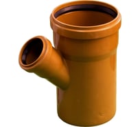 Тройник ДИГОР для наружной канализации, 110/50, угол 45 SITE110/500A45
