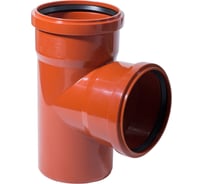 Тройник ДИГОР для наружной канализации, 110/110, угол 87 SETE110/1100A87
