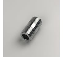 Удлинительный бочонок Профитт НР/НР 1/2" х 40 мм, хромированный 1647157