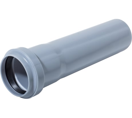 Труба для внутренней канализации ДИГОР Эконом диаметр 50 мм, L-250 мм, толщина стенки 1.5 SIPI50S15L250