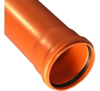 Труба для наружной канализации ДИГОР диаметр 200 мм, L-5000 мм, толщина стенки 5.2 SEPI200S56L5000