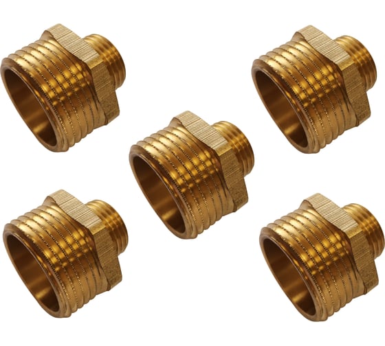 Переходной ниппель HG 1/2" x 1/4", 5 шт 1647836 1