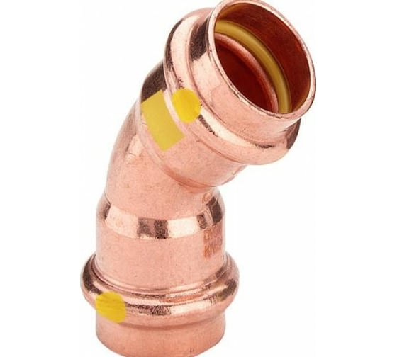 Отвод VIEGA 45 Profipress G с SC-Contur 22 мм 345624