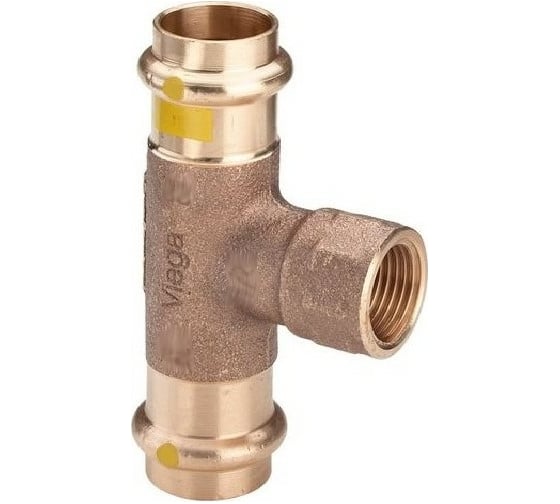 Тройник VIEGA Profipress G c SC-Contur 28x3/4"x28 мм 352752 1