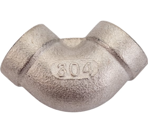 Отвод TITAN LOCK 90 нержавеющий (уголок) ВР/ВР 1/4" AISI304 TL025ELFF