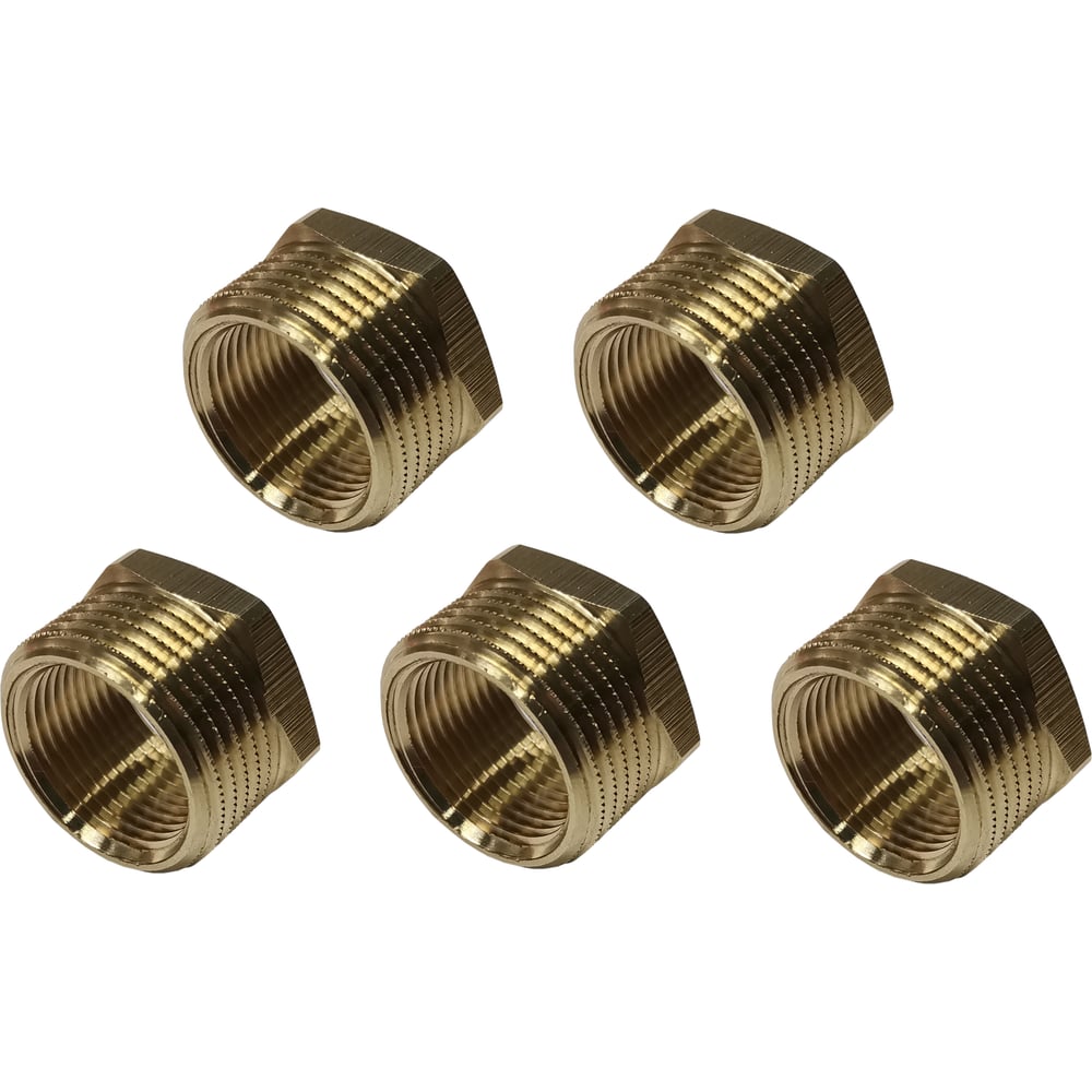 Футорка HG 1\" НР x 3/4\" ВР, 5 шт 1648185 - выгодная цена, отзывы ...