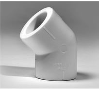 Отвод ООО МультиМирПласт 20/45 белый, упаковка 100 шт ППР ОТВ 20/45/100